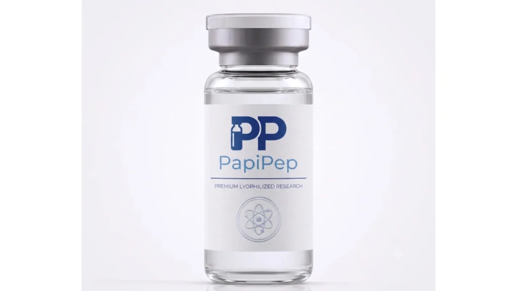 Research-grade peptides for laboratory use - PapiPep homepage banner