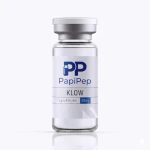 KLOW peptide blend 80mg research vial (GHK-Cu, BPC-157, TB-500, KPV) - PapiPep