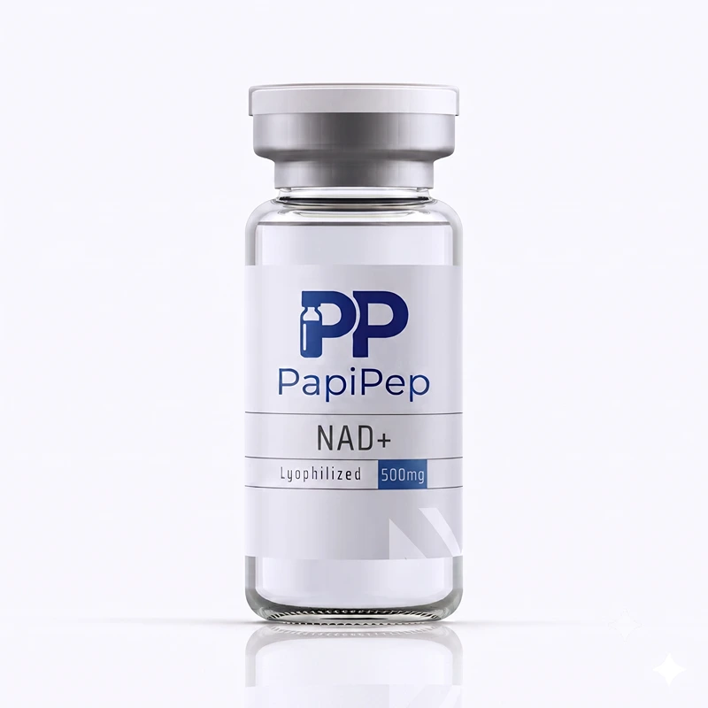 NAD+ 500mg lyophilized research vial - PapiPep